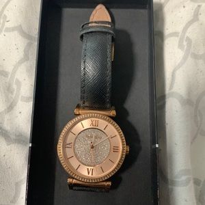 Rose gold Michael Kors womens watch Adjustable strap